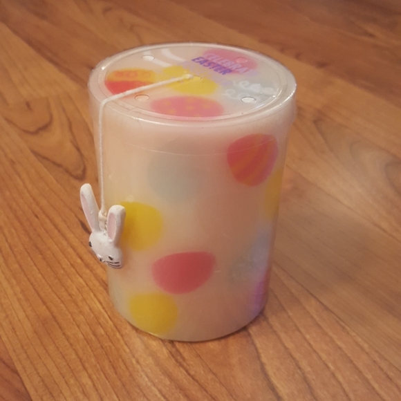 NWT Jelly Bean Pillar Candle